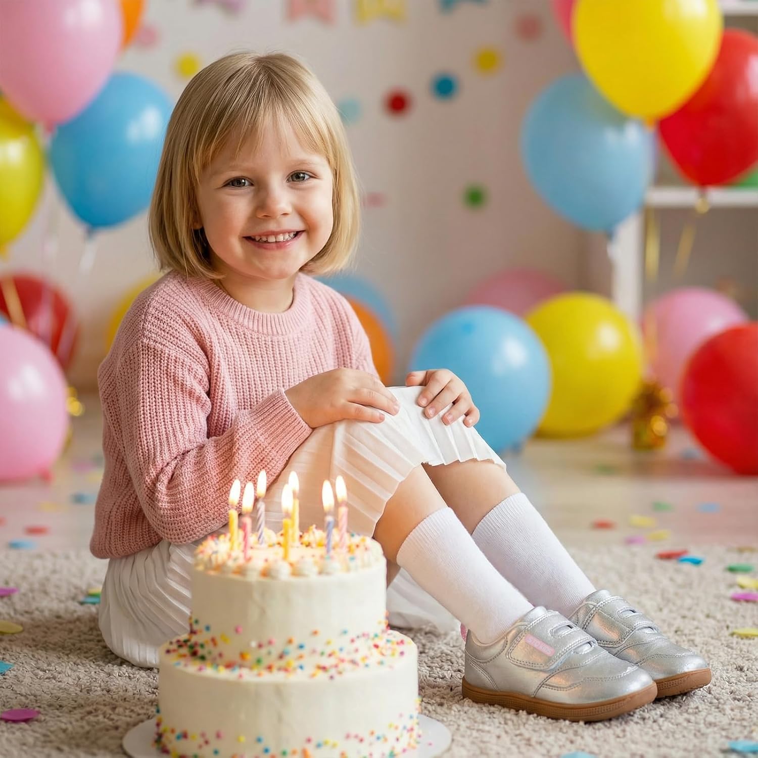 Toddler Wide Toe Box Shoes Barefoot Sneakers Girls Boys Zero Drop First Walking Running Tennis Grounding Shoes - Image 2