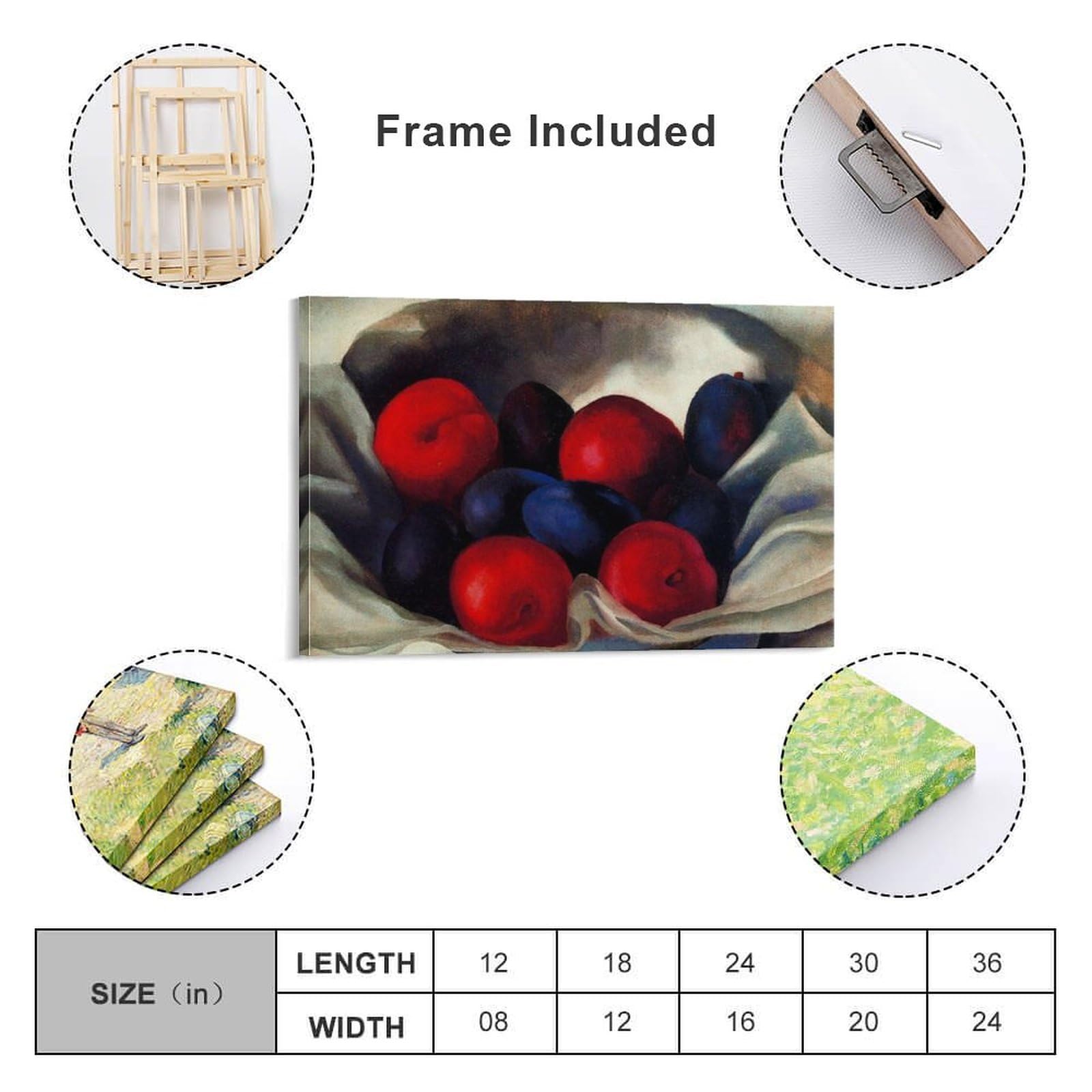 Amazon.co.jp: Georgia O'Keeffe ジョージア・オキーフ 果物 アート