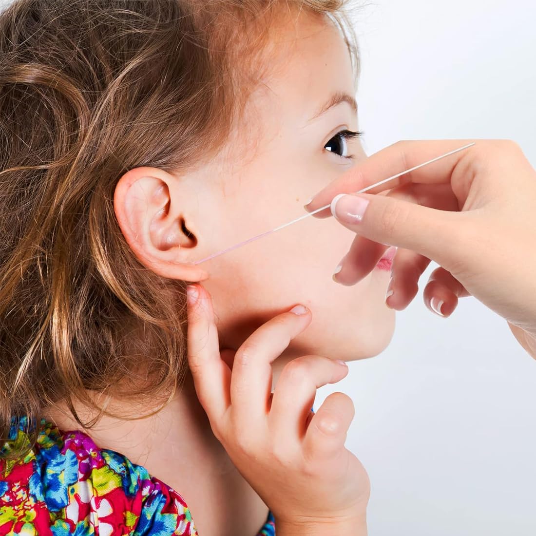 KLINNA 320 stuks oorgatreinigers, piercing-reinigingslijn voor de dagelijkse verzorging, zachte oorgatreiniger, staafjes voor schone oorgaatjes, ideaal voor mannen en vrouwen