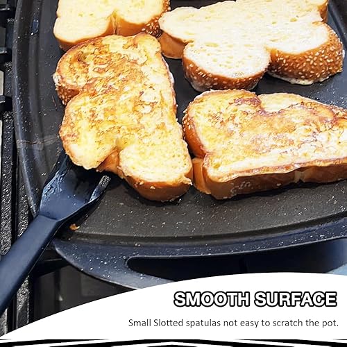 Miniatura 7 de Espátulas pequeñas, 4 piezas, espátula de silicona fácil de limpiar, espátula flexible para brownie, mini espátula de silicona para pescado, arroz