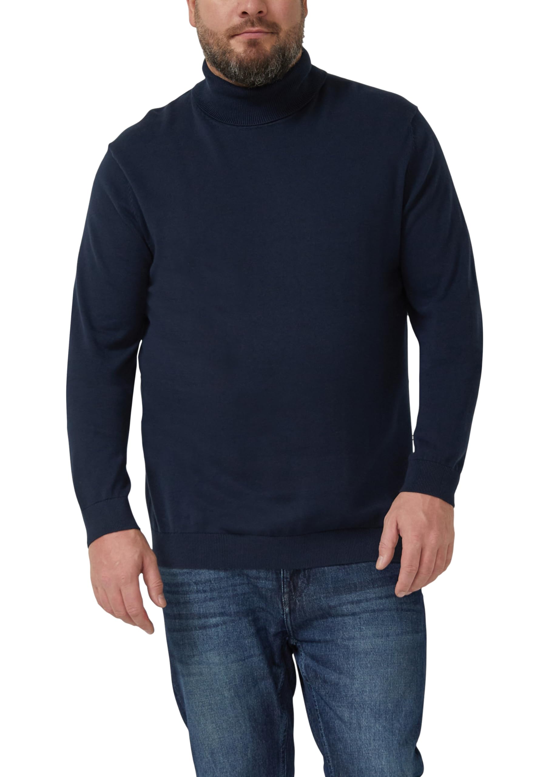 s.Oliver Rollkragenpullover aus Reiner Baumwolle