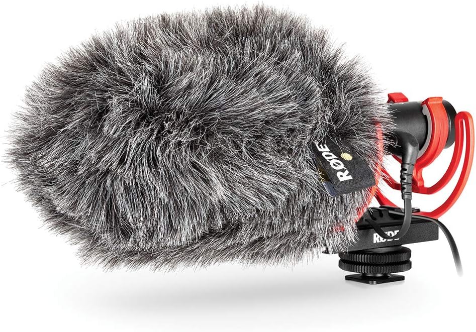 Rode VideoMic NTG Shotgun Vlogging Podcasting Microphone WS11 Windshield & Wide Mouth Case Bundle