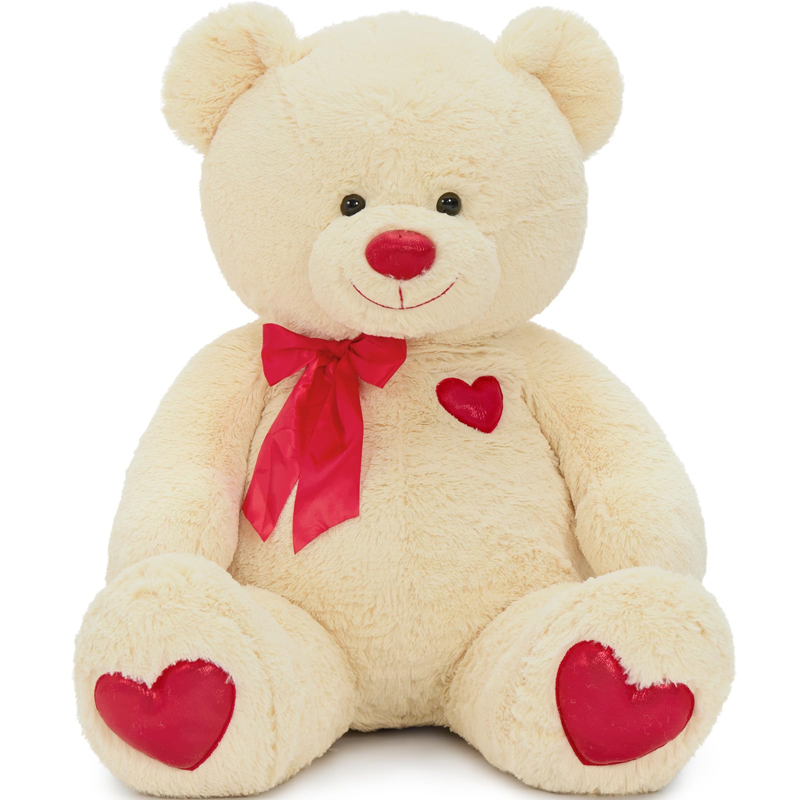MorisMos Teddy Bear Light Brown Red