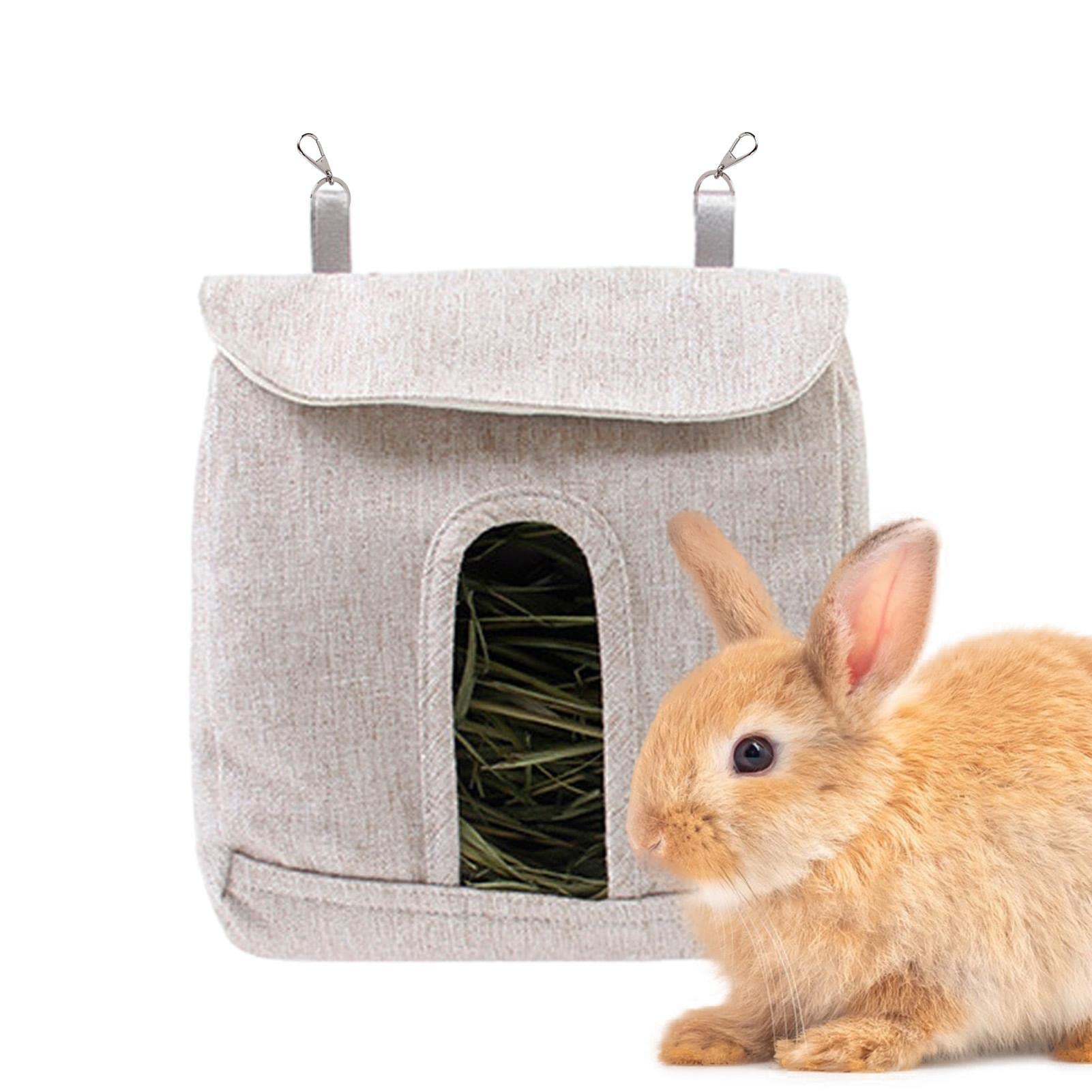 BalterFF Heu-Futterspender Für Kaninchen, Meerschweinchen & Chinchillas - Holz, 25,4x11,4x24,8 Cm