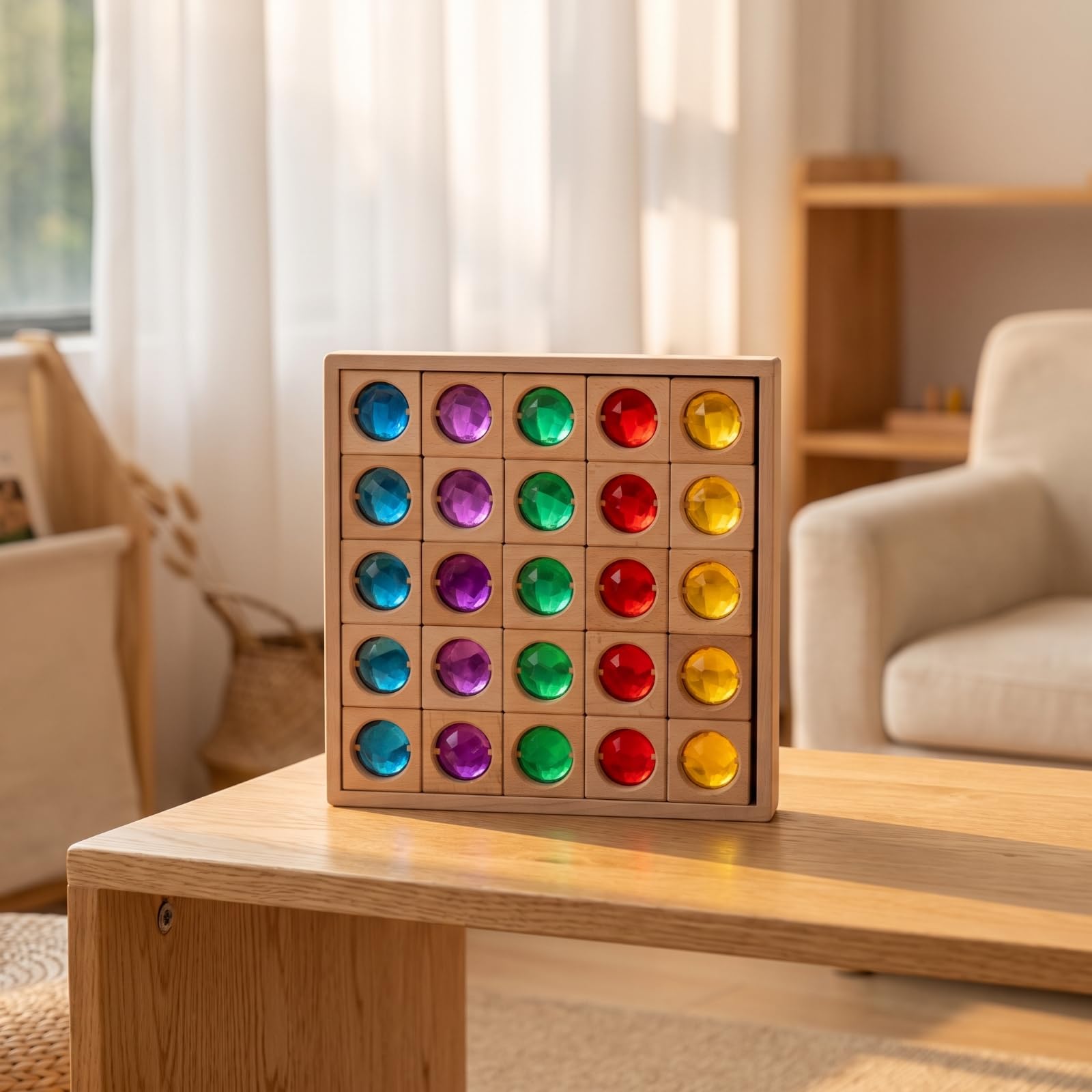 25 Piè Briques en Bois Vives | Transluci, Blocs Bois Pierres, Sensoriel, Lumineuse, Maternelle, Pits