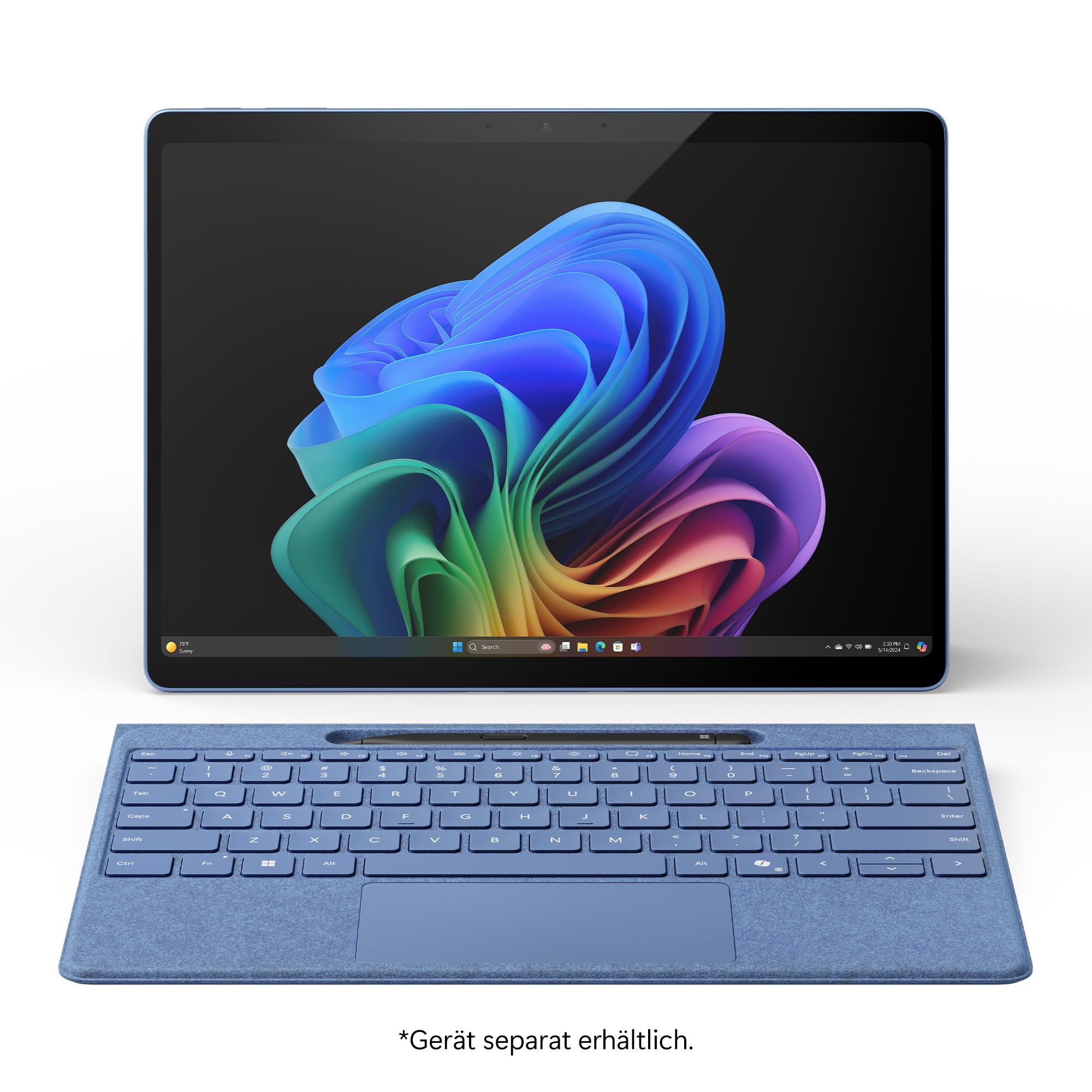 Tastiera Microsoft Surface Pro X Type Cover QWERTZ Tedesca, Nuova, Garanzia Fino Al 2028 - Foto 6
