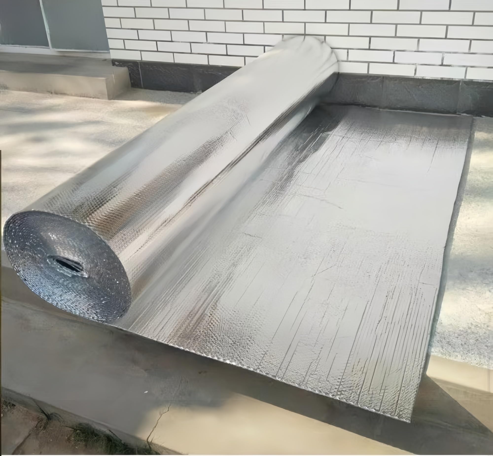 Lámina reflectante para radiador, rollo de aislamiento para ahorro de energía, 3 mm de grosor, 10 m x 0,4 m, ideal para mejorar la eficiencia del calor