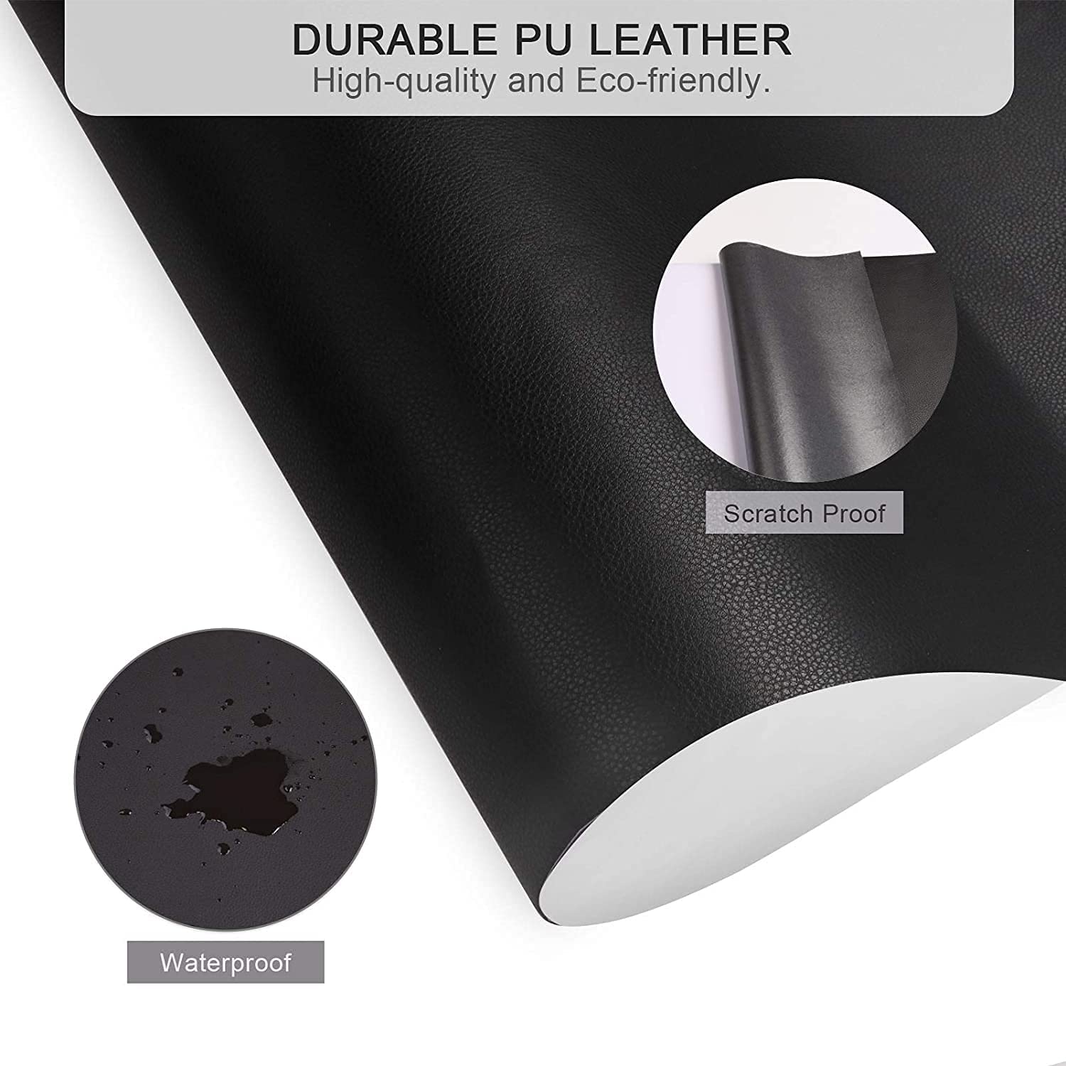 ONine Leather Repair Patch,Self-Adhesive Couch Patch,Multicolor Available Scratch Leather 8X11 Inch Peel And Stick For Sofas, Car Seats Hand Bags Jackets(Chocolate Brown