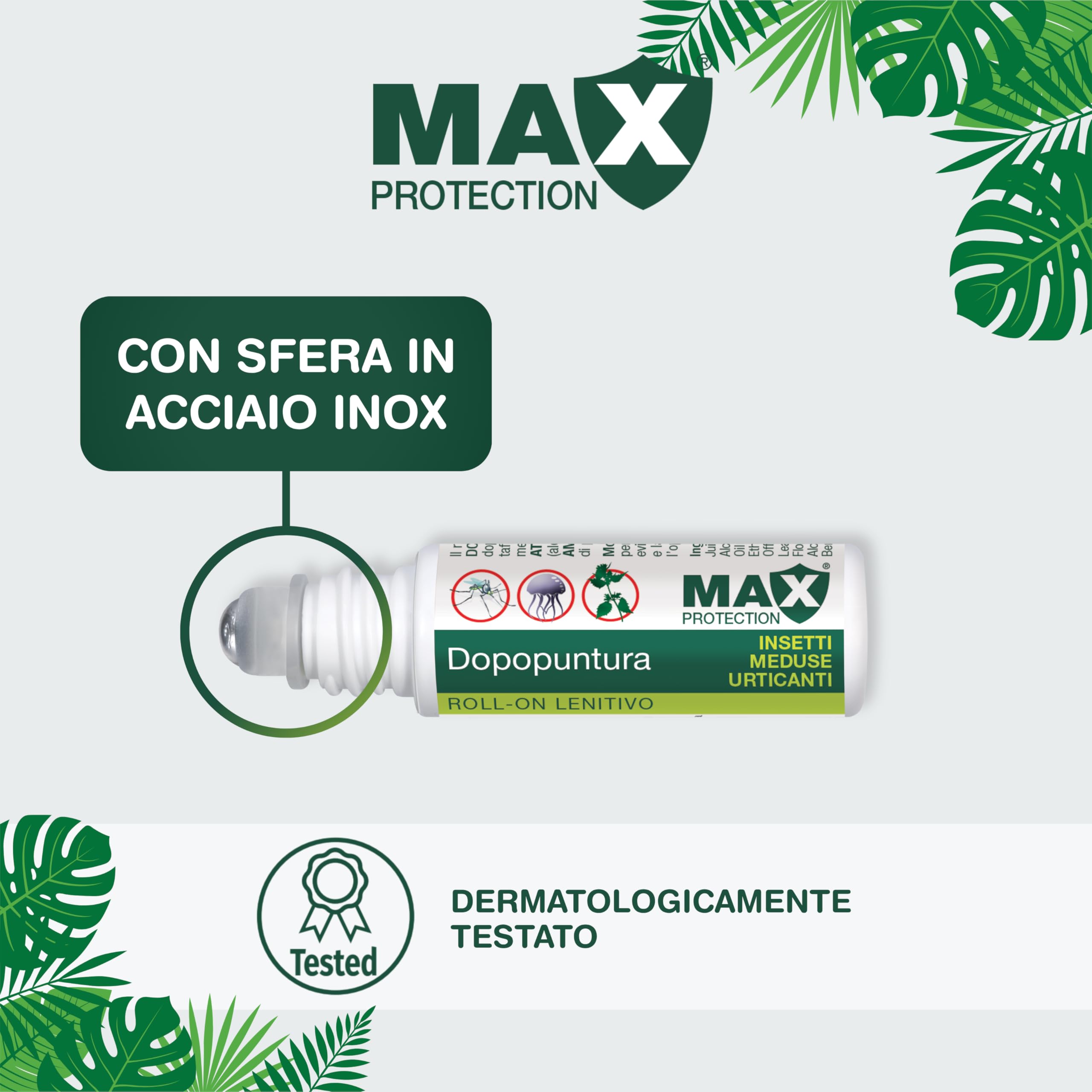 Colpharma Max Protection Roll On Dopopuntura – Sollievo Rapido Punture Insetti