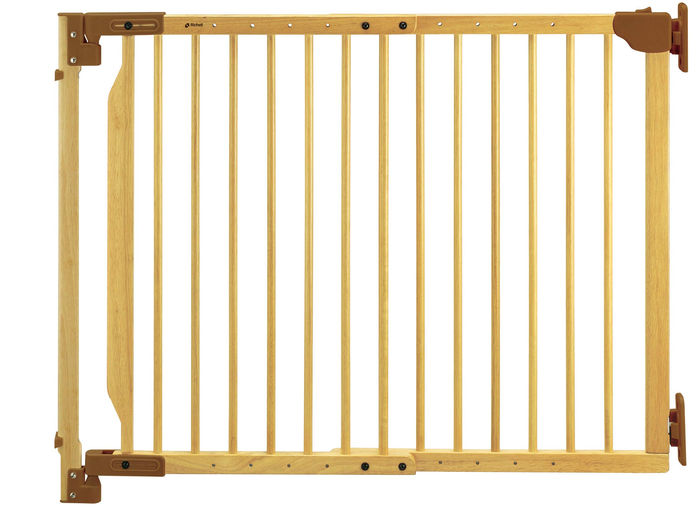 Amazon.co.jp: リッチェル 階段の上でも使える木のバリアフリーゲート  