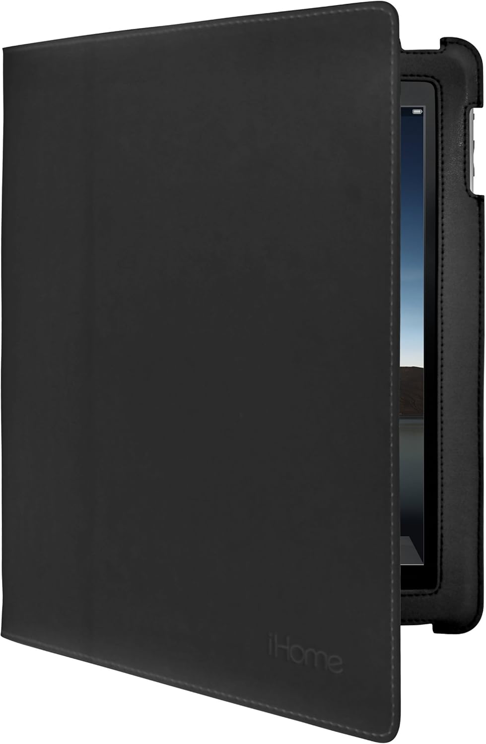 iHome IH-IP1102R Slim Fit Folio for iPad 2/3/4, Black