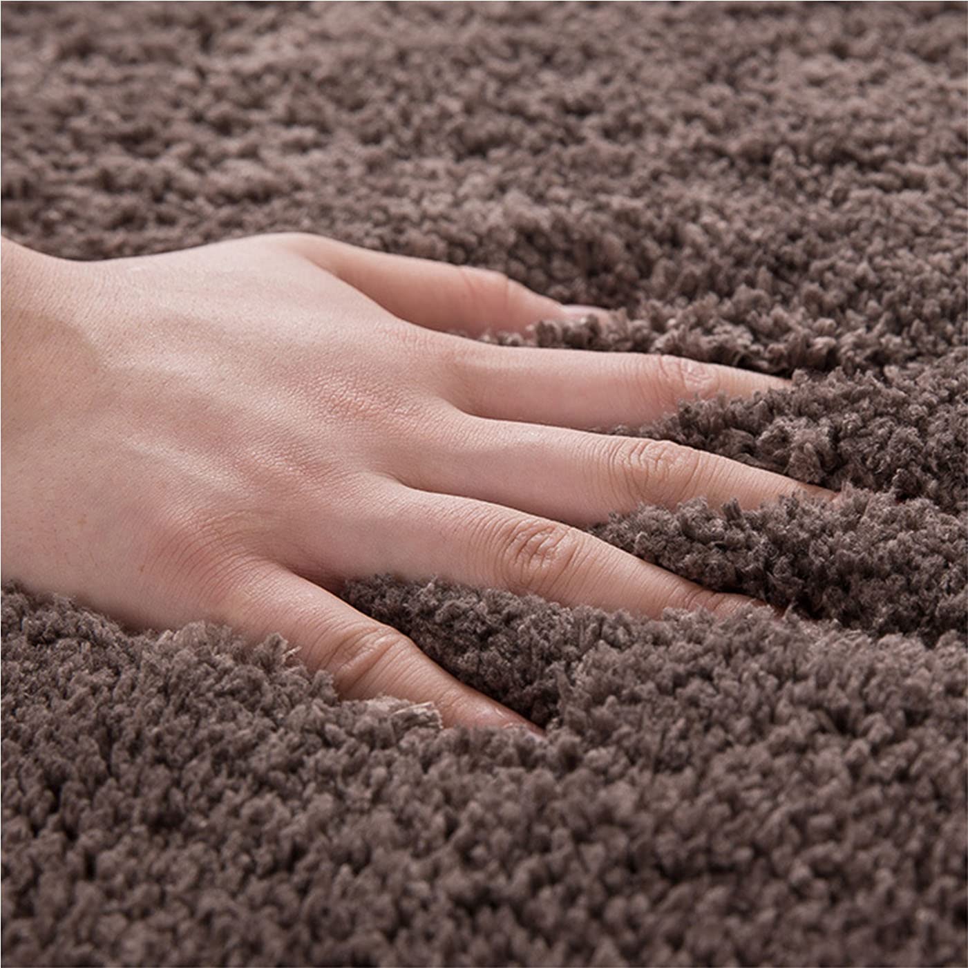ZLZNX Tapis de Salle de Bain Antidérapant Tapis de Douche Absorbant Tapis de Bain à Poils Longs en Microfibre Douce Tapis pour Salle de Bain et Chambre Lavable en Machine,9,60 * 90CM
