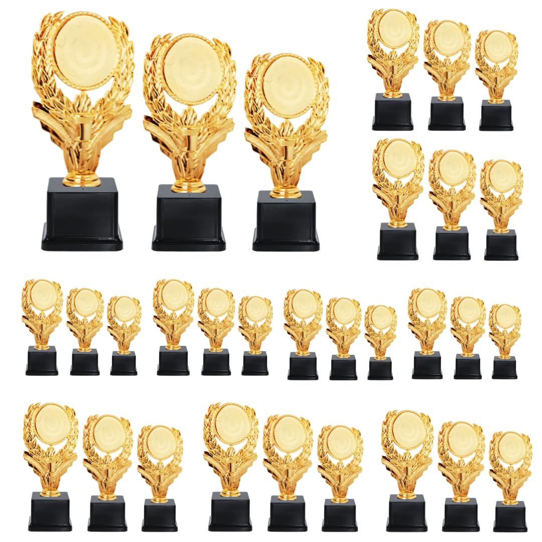 10 Set of 1st, 2nd & 3rd Trophy