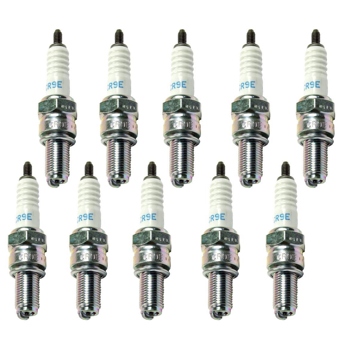 NGK (6263) CR9E Spark Plug - Pack of 10