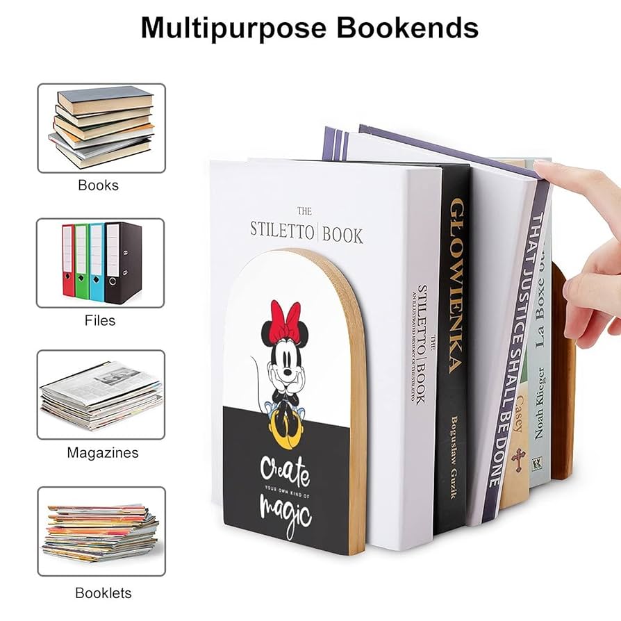 ディズニーストア ミッキー ハンド型 ブックエンド ブックスタンド DISNEY (ディズニー) ブックエンド 2P トゥーンタウン ミッキー