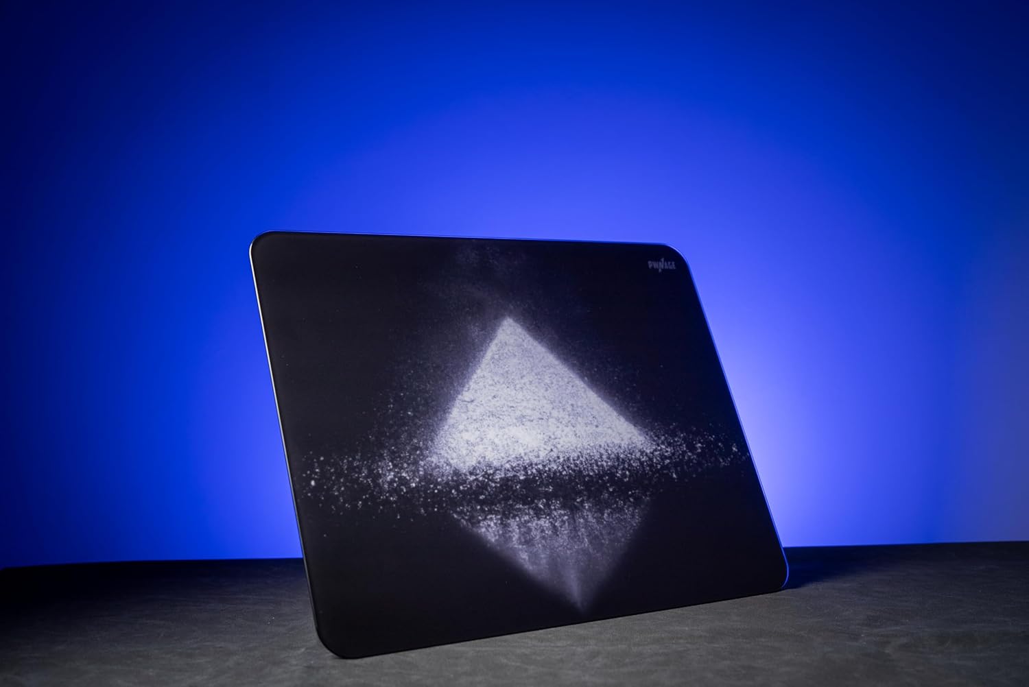 Pwnage Ultra Glide Tempered Glass Mouse Pad – Large, 430×340 mm, 4 mm Thick – Heat‑Treated, Scratch‑Resistant, Sweat‑Resistant, Non‑Slip Silicone Base