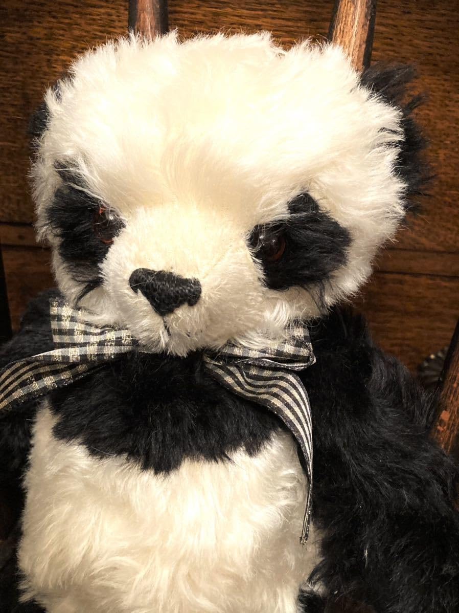Amazon.co.jp: 英国 メリーソート パンダ テディベア モヘア