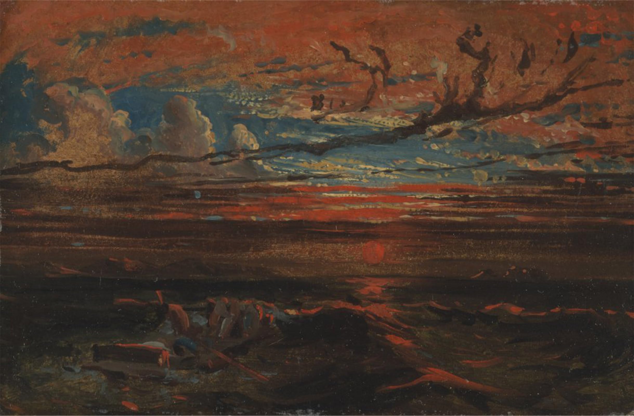 Tableaux Graffiti Art Mural Danby Coucher de soleil 60x90cm - 5