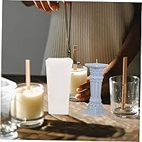 Vista 7 de Anneome Molde de vela de silicona, moldes para velas, molde de yeso, molde de silicona, molde de fundición de jabón creativo, moldes de velas