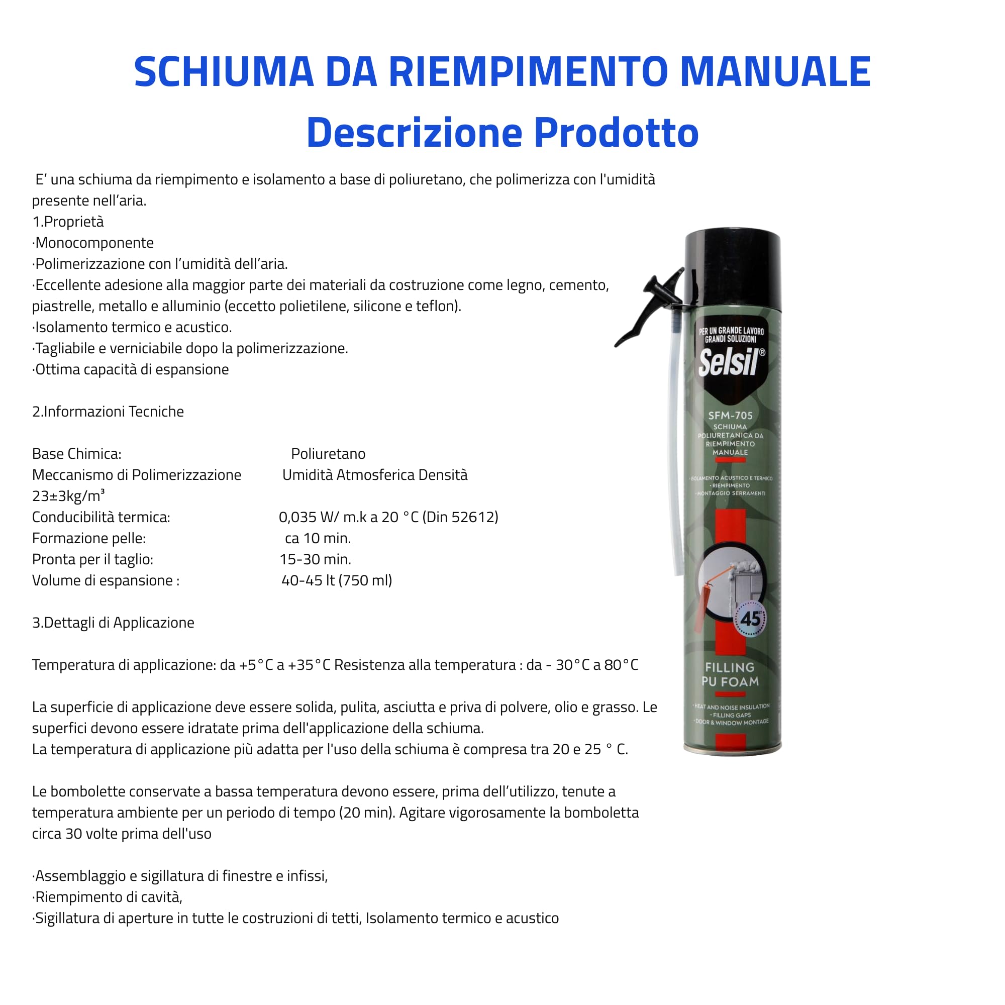 AERREGI Schiuma Poliuretanica Manuale – Set da 6 o 12 Pezzi – Alta Espansione, Isolante Termico e Acustico, Forte Adesione su Cemento, Legno, Metallo – Uso Interno ed Esterno (12)