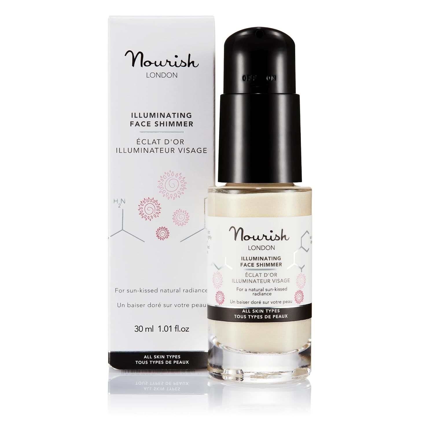 NOURISH Illuminating Golden Glow Face Cream, 30 ML