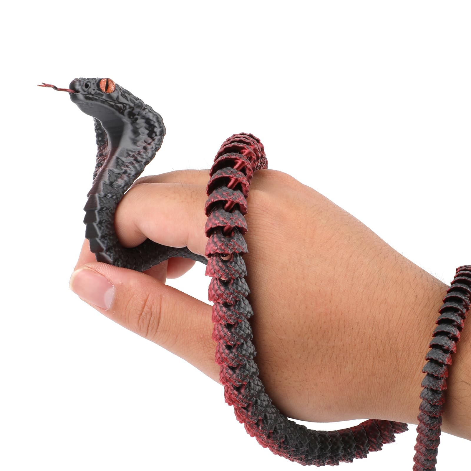 Serpente Articolata Stampata in 3D con Sfumature Serpente di Cristallo Giocattoli Fidget Bambini Ragazzi Ragazze Adulti – acquista a prezzi convenienti sul marketplace