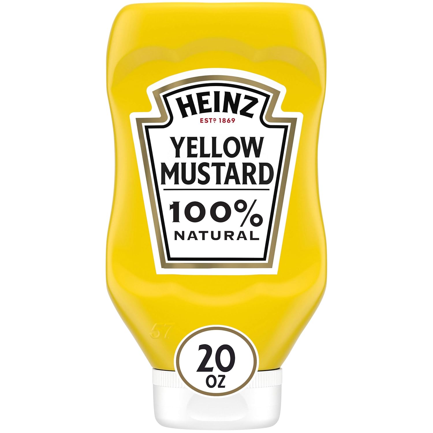 Heinz Yellow Mustard, 20 Ounce Grocery & Gourmet Food