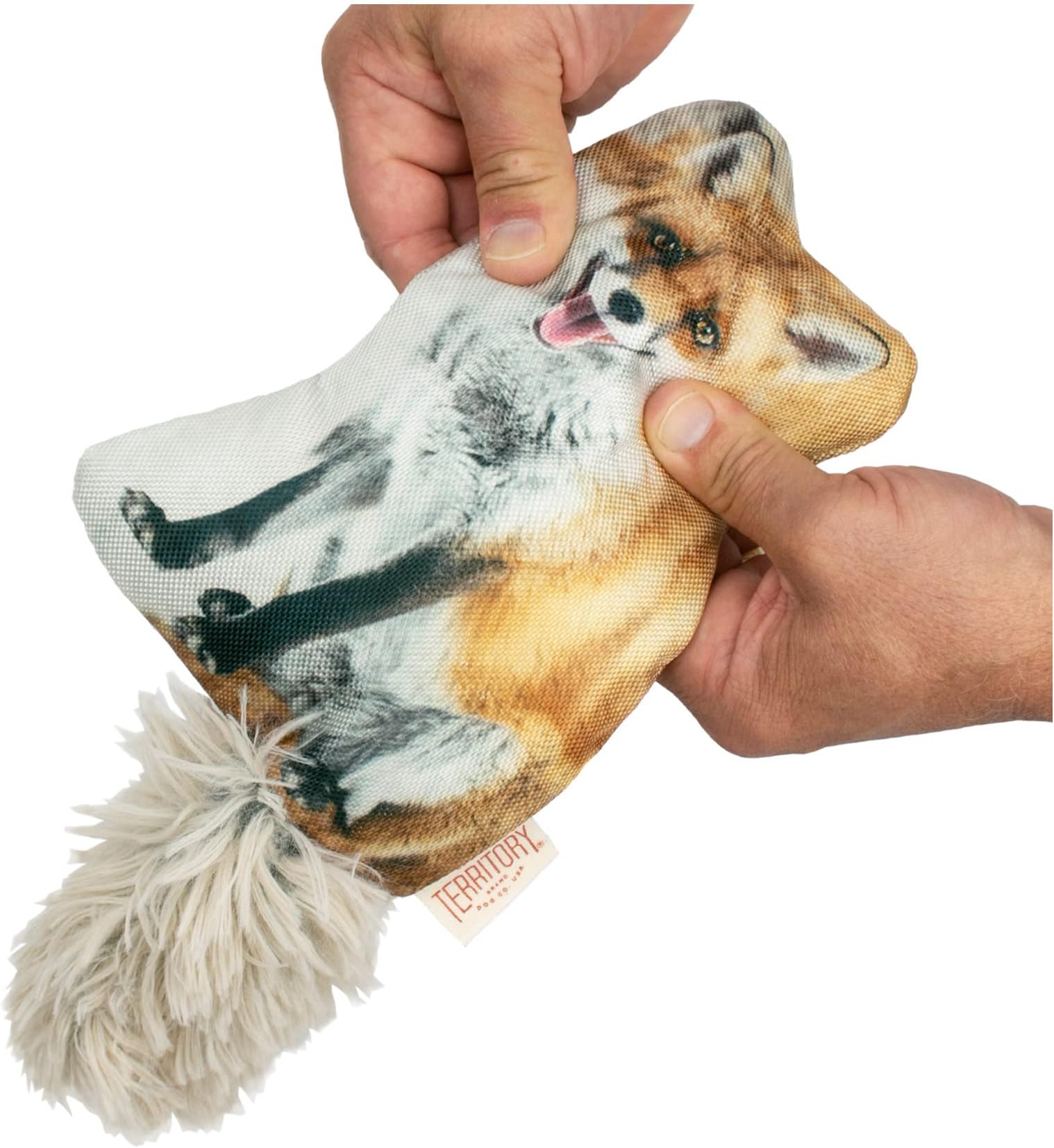 Original Territory Floppy Fox Dog Toy