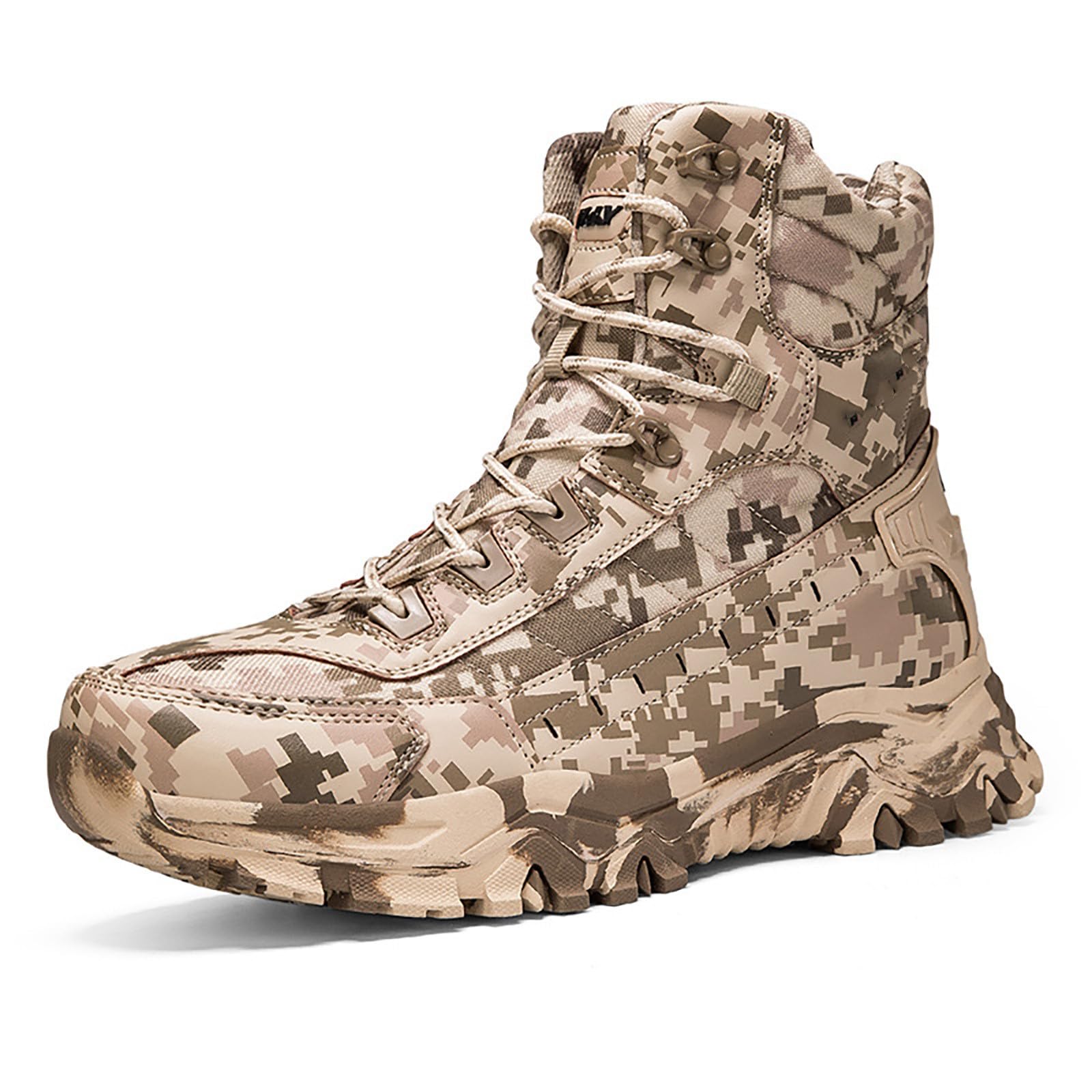 Bottes de Neige Homme Camouflage de Randonnée Bottes et Boots Homme Tactique Antidérapante Bottine Botte De Neige Bottines Chaussures Militaires Et Boots Snow Basket Chaussure Orthopedique Hiver Chaud