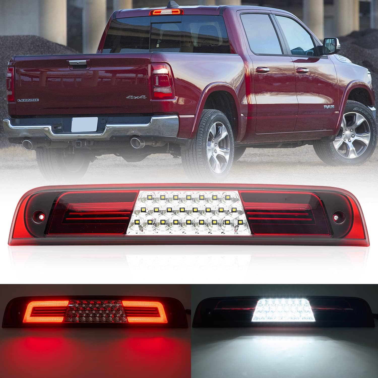 NSLUMO Led Third Brake Light Replacement for 2019 2020 2021