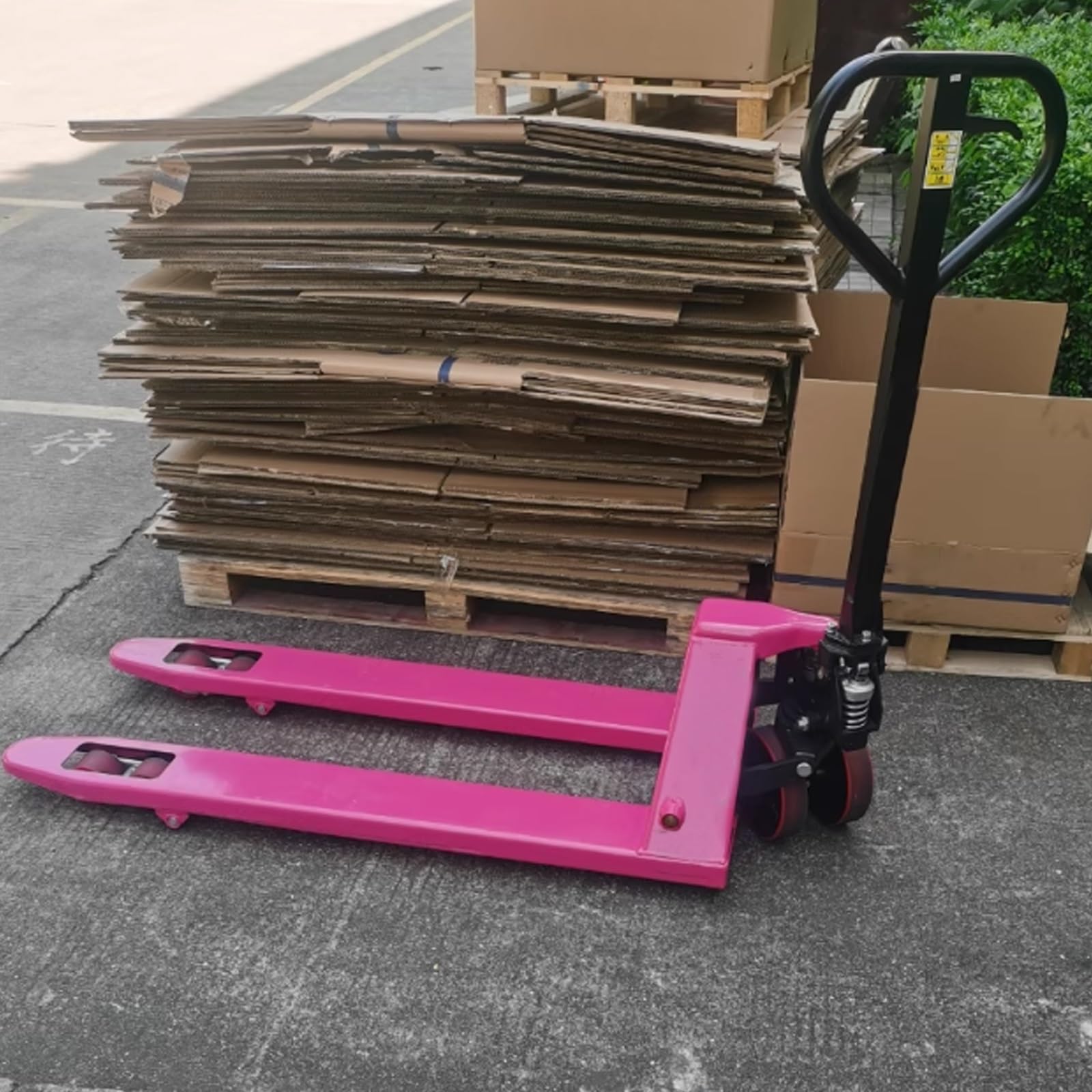 Heavy Du Manueller Palettenwagenheber, 2500 kg, Standard für Lager- und Fac-Materialtransportwagen, 155 x 53 x 122 cm