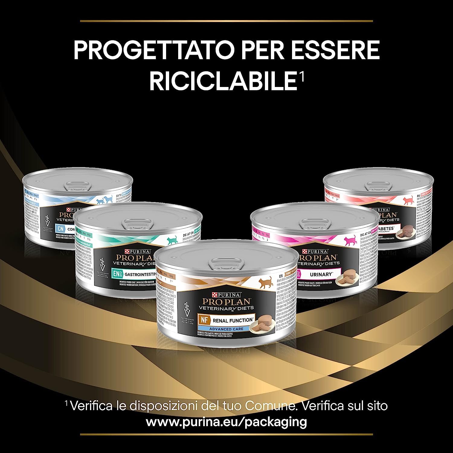 Pro Plan Vet Feline NF RENAL Mousse 24x195g