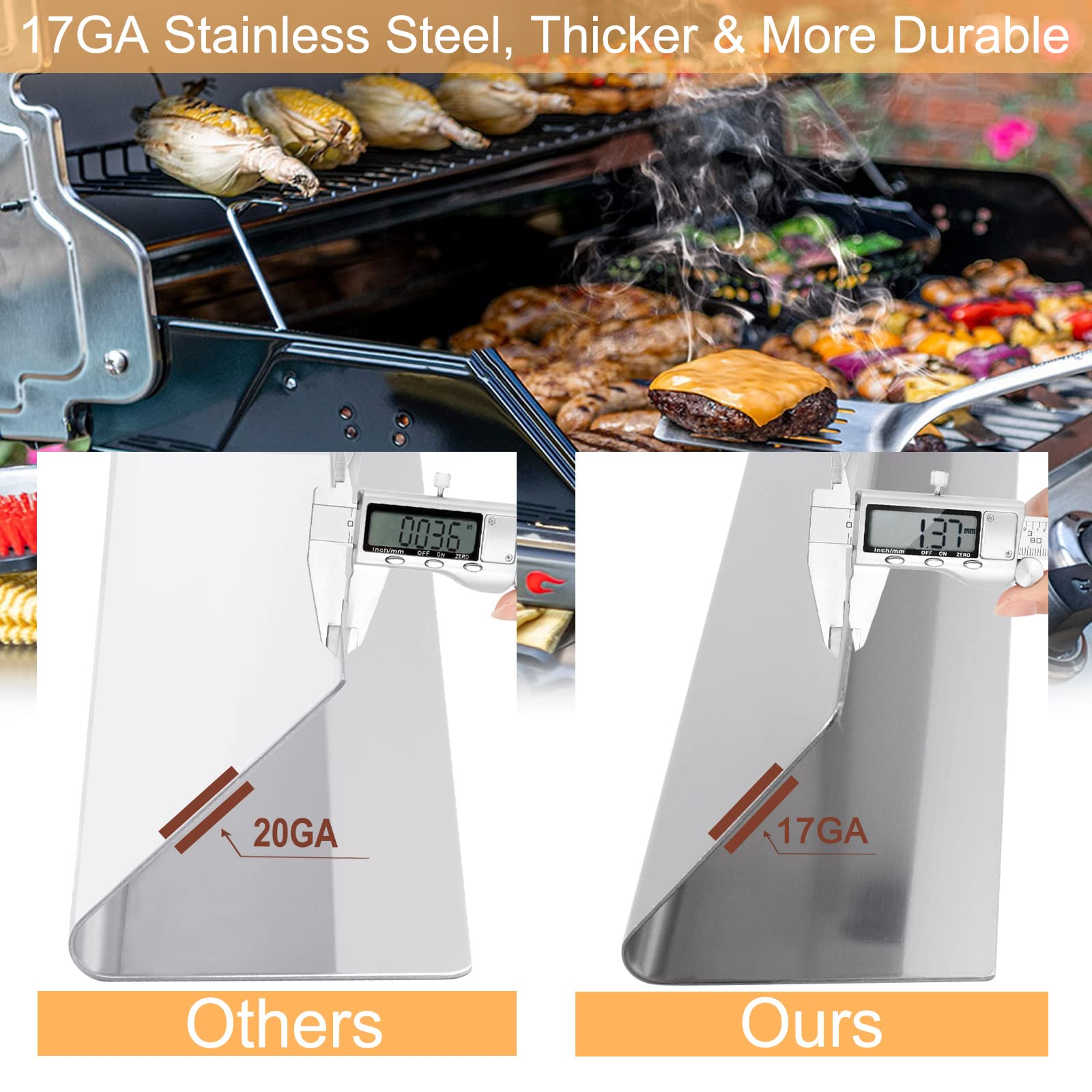 GFTIME 7628 Ontstekingsgasgrills voor Weber Genesis 300 310