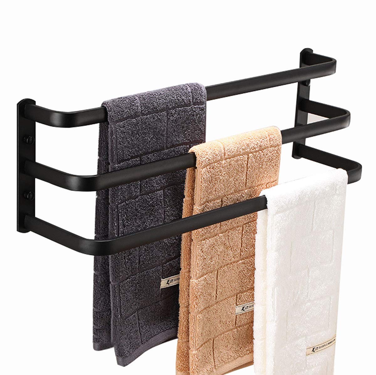 Toallero multifunción de 30 cm ideal para organizar paños en cocinas y baños modernos