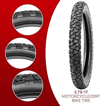 Amazon.co.jp: PaoWin 1本セット,2.75-17 タイヤ 6PR 47P TT