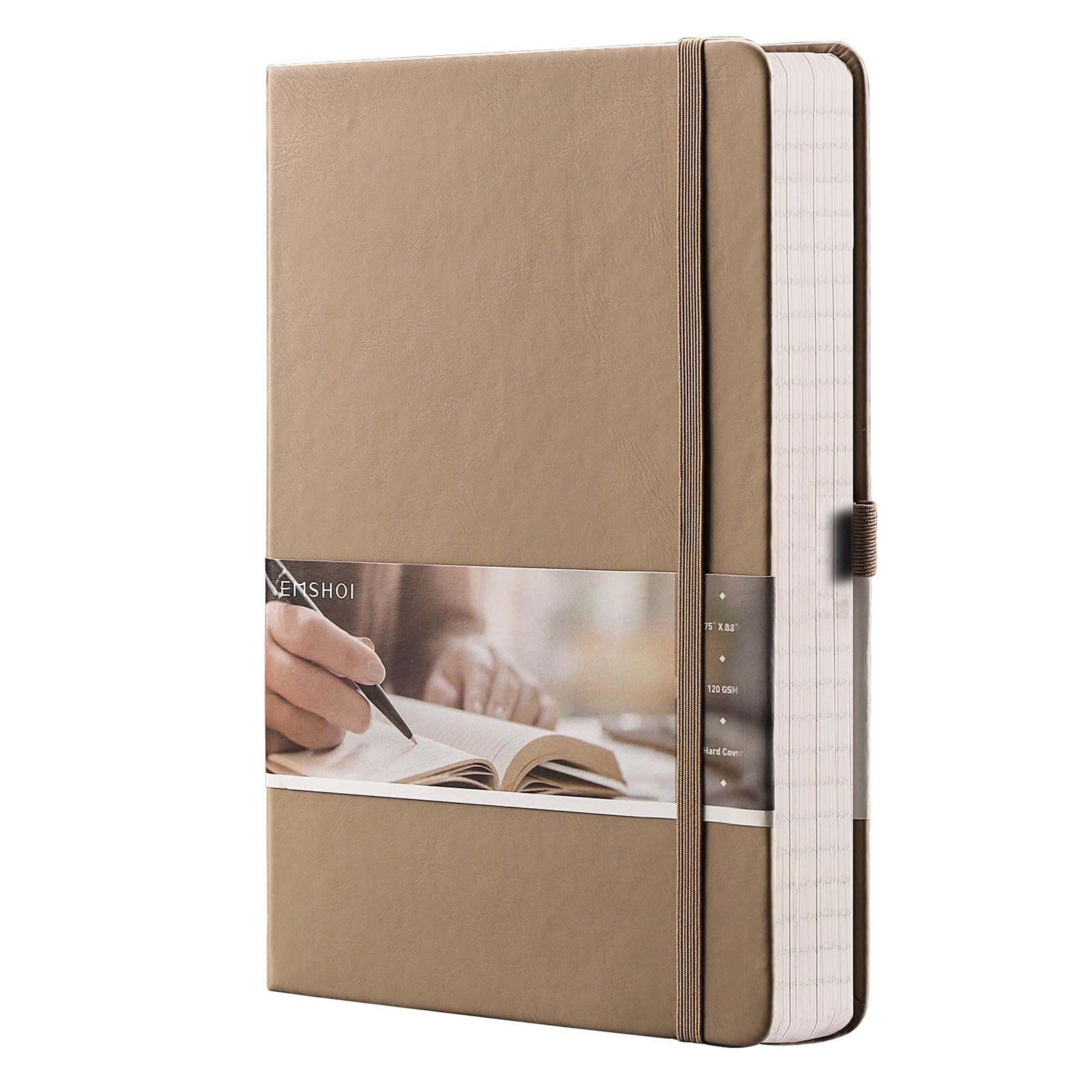 Carnet de notes A5 pour mathématiques et ingénierie EMSHOI cahier graphique de bureau