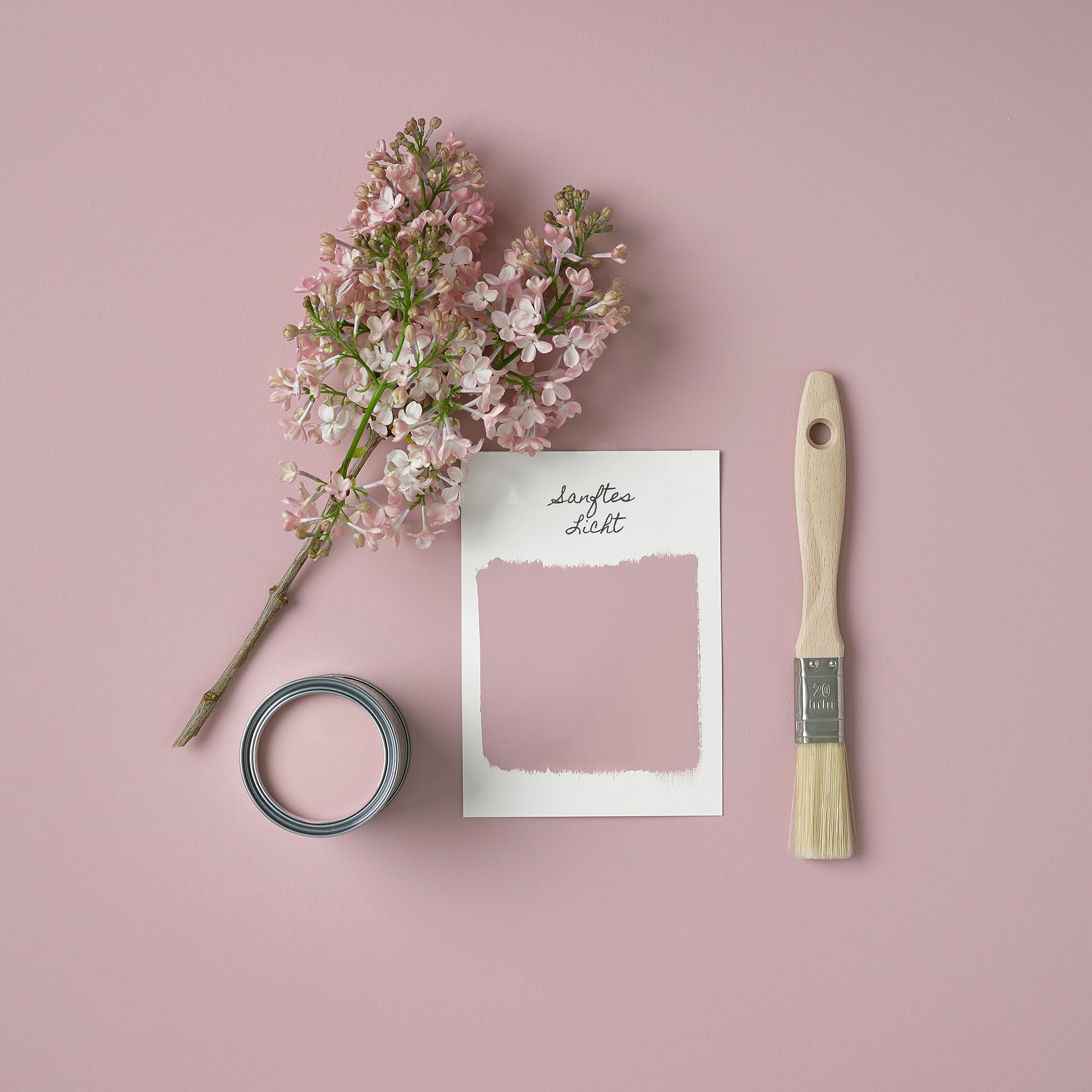 Rust-Oleum wasserfeste rosa Fliesenfarbe für Badezimmer in Seidenglanz Finish - Sanftes Licht 750ML