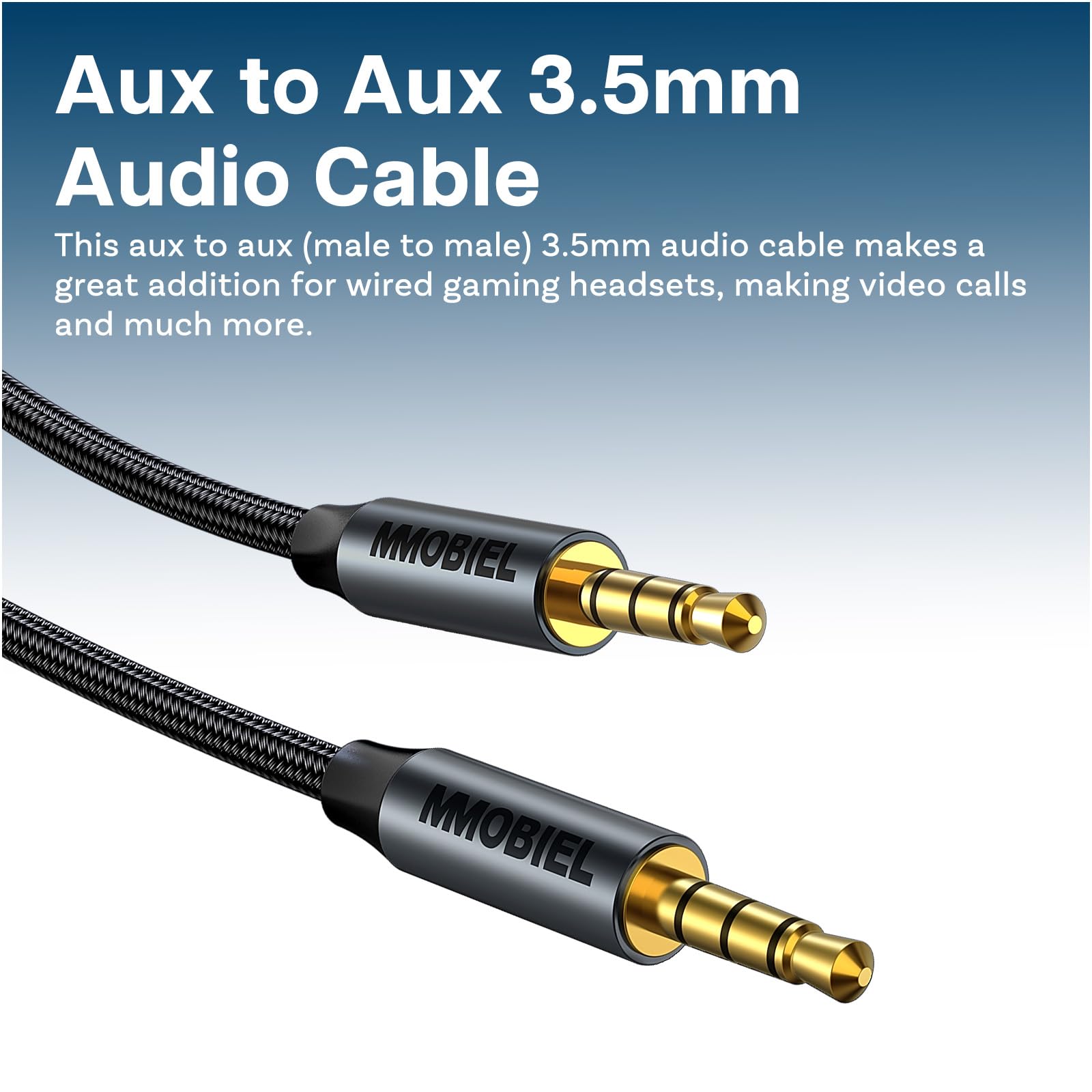 Cavo prolunga audio 3,5 mm 4 poli maschio/femmina prolunga