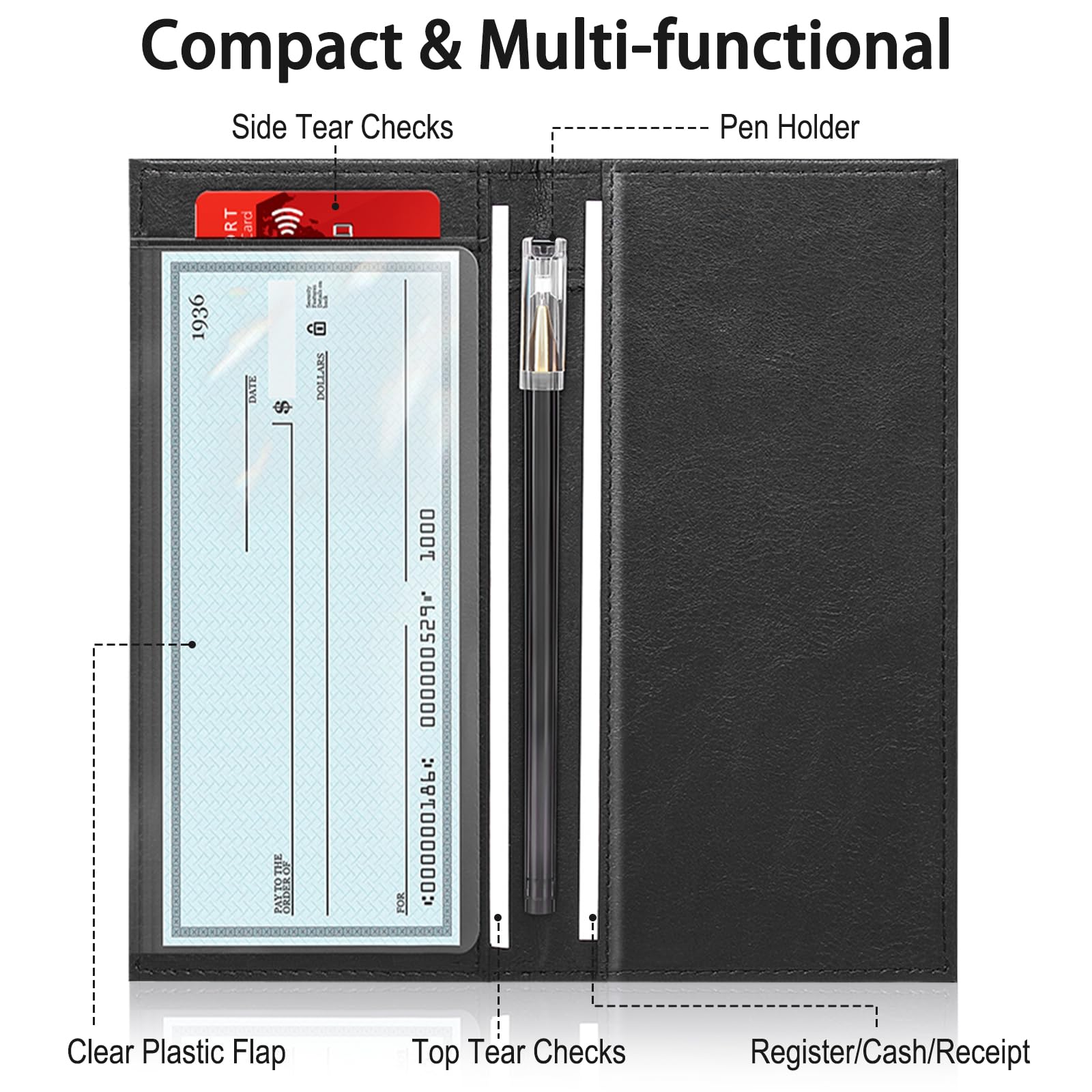 LLi Cufite Funda para chequera