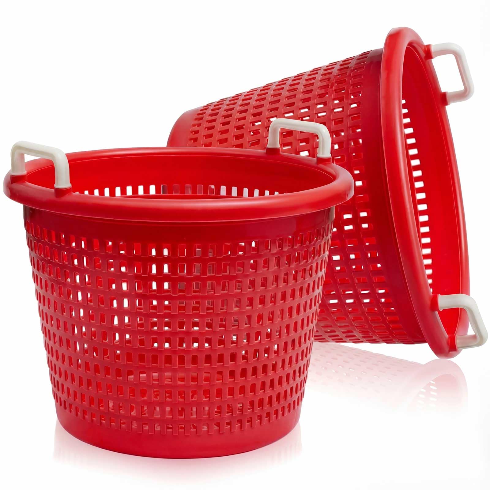 Amazon.com: Burbell 2 Pcs Heavy Duty Fish Basket 100 lb, Red