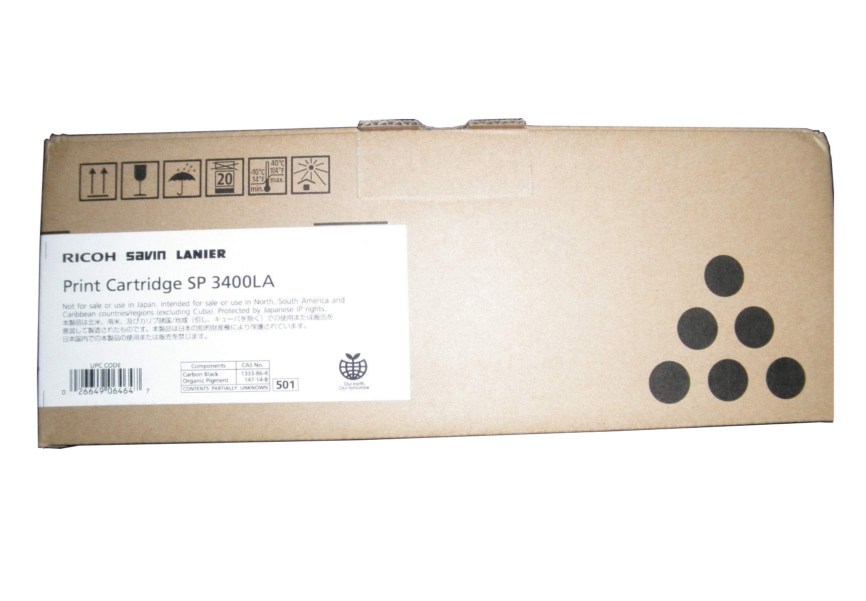 RICOH 3554 トナーカートリッジ 4本セット リコー（RICOH） MP Pトナー 3554 ブラック 純正品・新品 60-0305