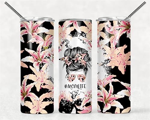 Miniatura 8 de SupBo Vaso delgado de 20 onzas con tapa y popote regalos para mujeres regalos de cumpleaños para mamá taza de viaje para amigos acero inoxidable