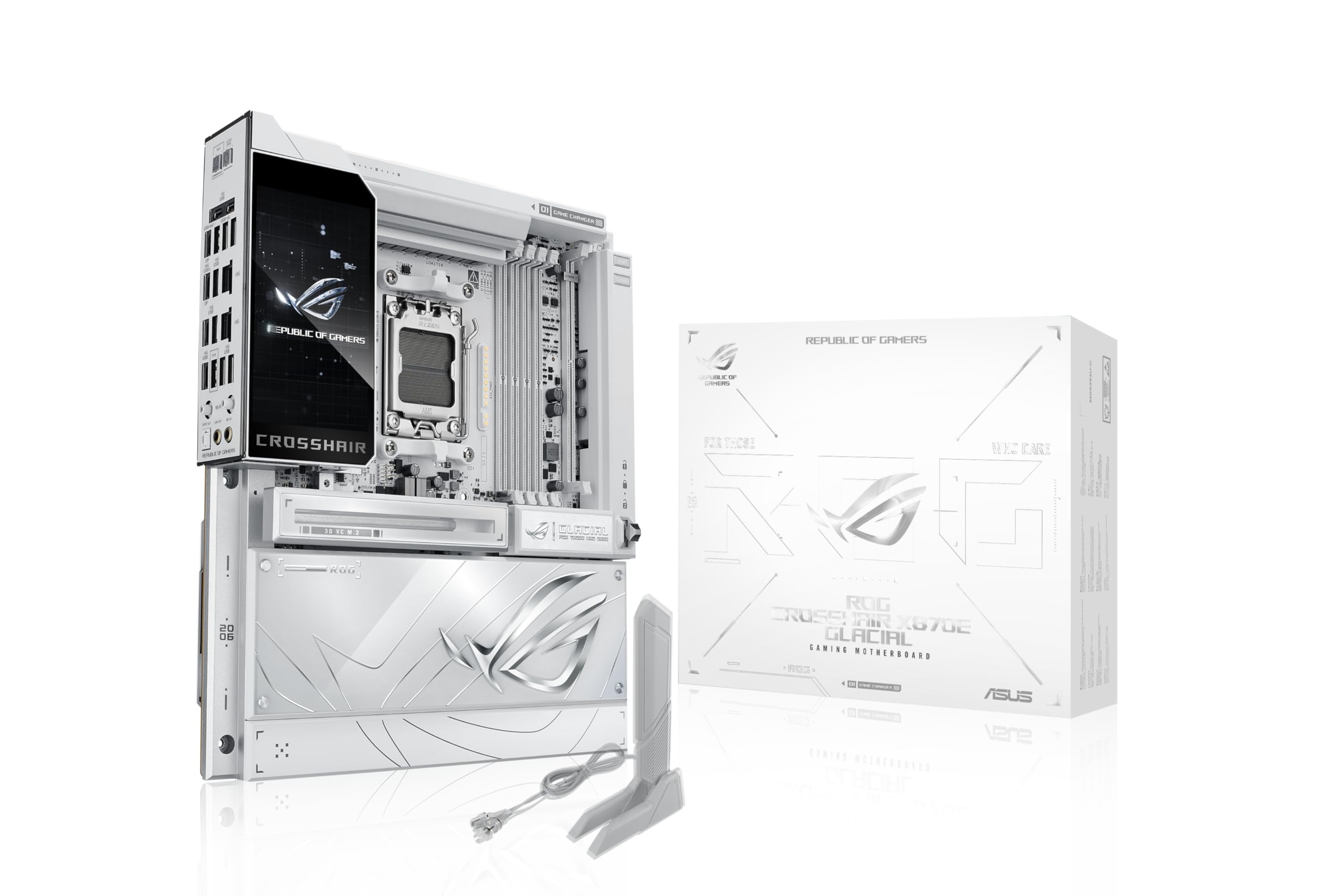 ASUS ROG Crosshair X870E Glacial, AMD E-ATX