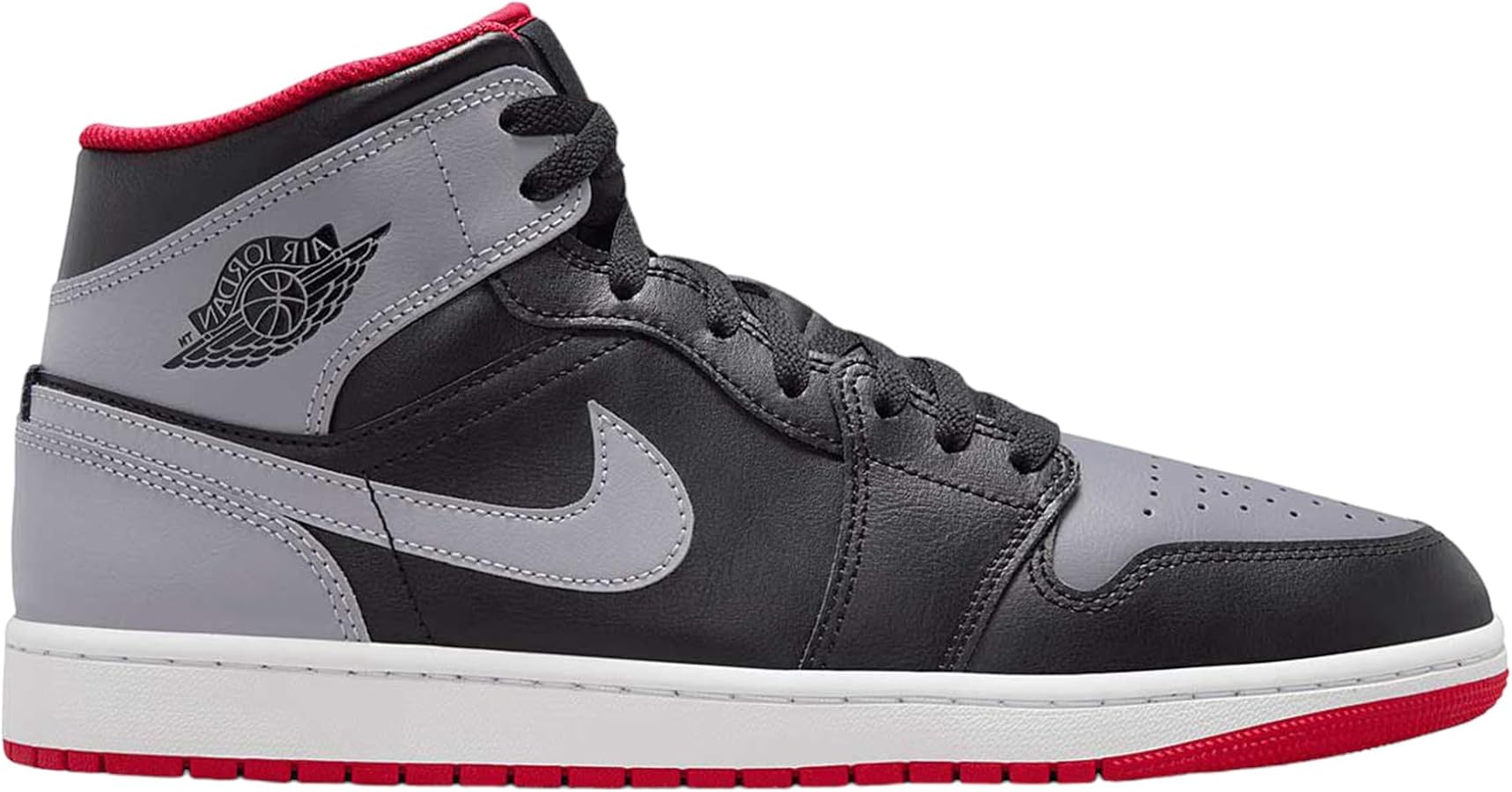 Amazon.com | NIKE Air Jordan 1 Mid Men's Shoes (DQ8426-006, Black