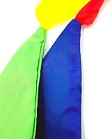 Vista 8 de sumrica 9 bufandas de seda que cambian de color para trucos de magia - 7.88 x 7.88 pulgadas - Accesorios mágicos para niños y adultos, perfectos