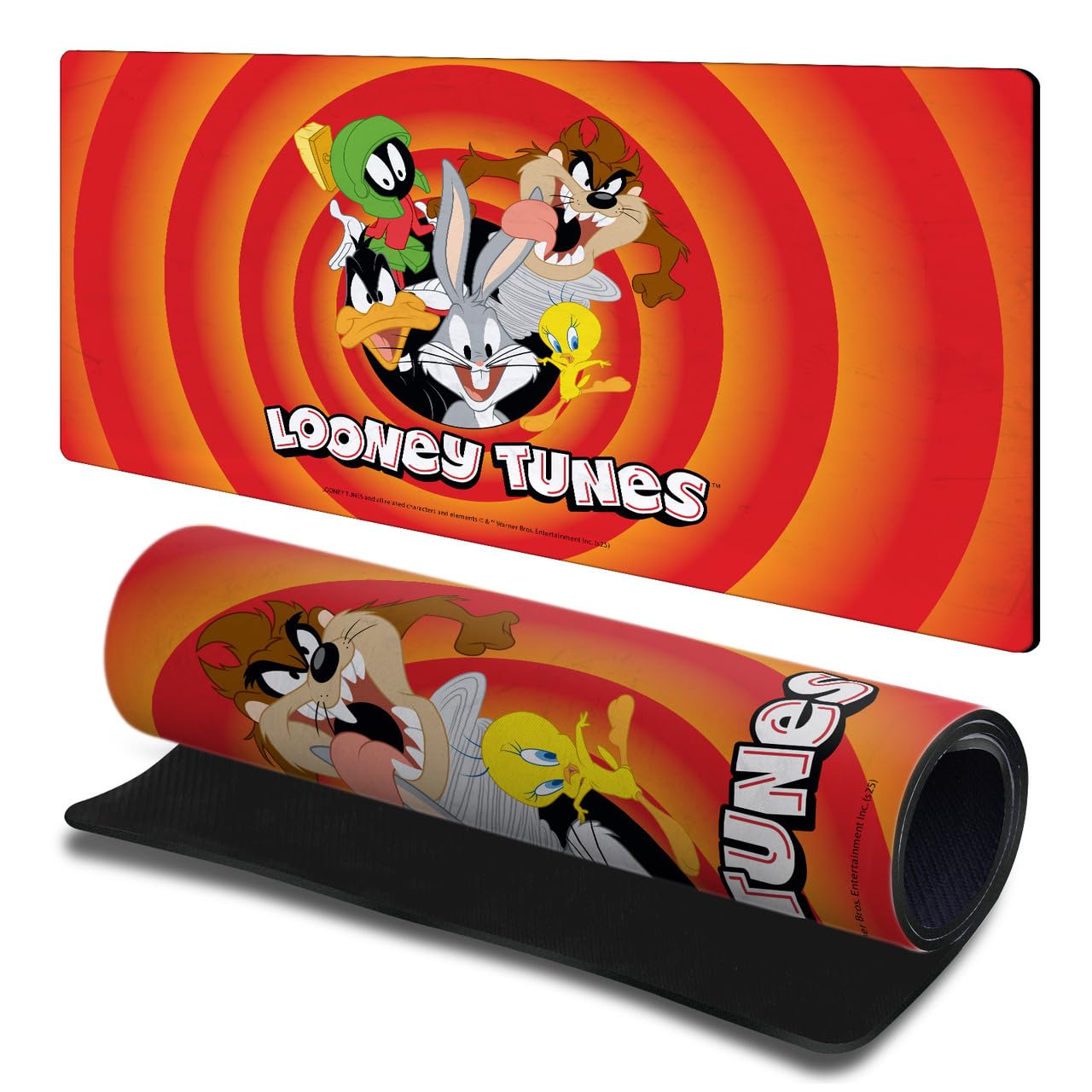 Head Case Designs Officially Licensed Looney Tunes Classic Character Art 23.62 x 11.81 x 0.12 inches (600 x 300 mm) - L Gaming Office Desk PC Keyboard Mouse Mat Pad
