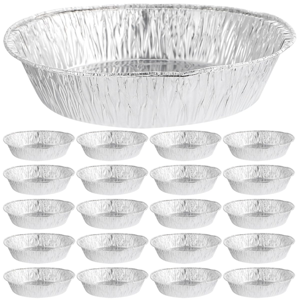Plat à tarte rond 23 cm aluminium jetable moule cuisson haute température tarte quiche