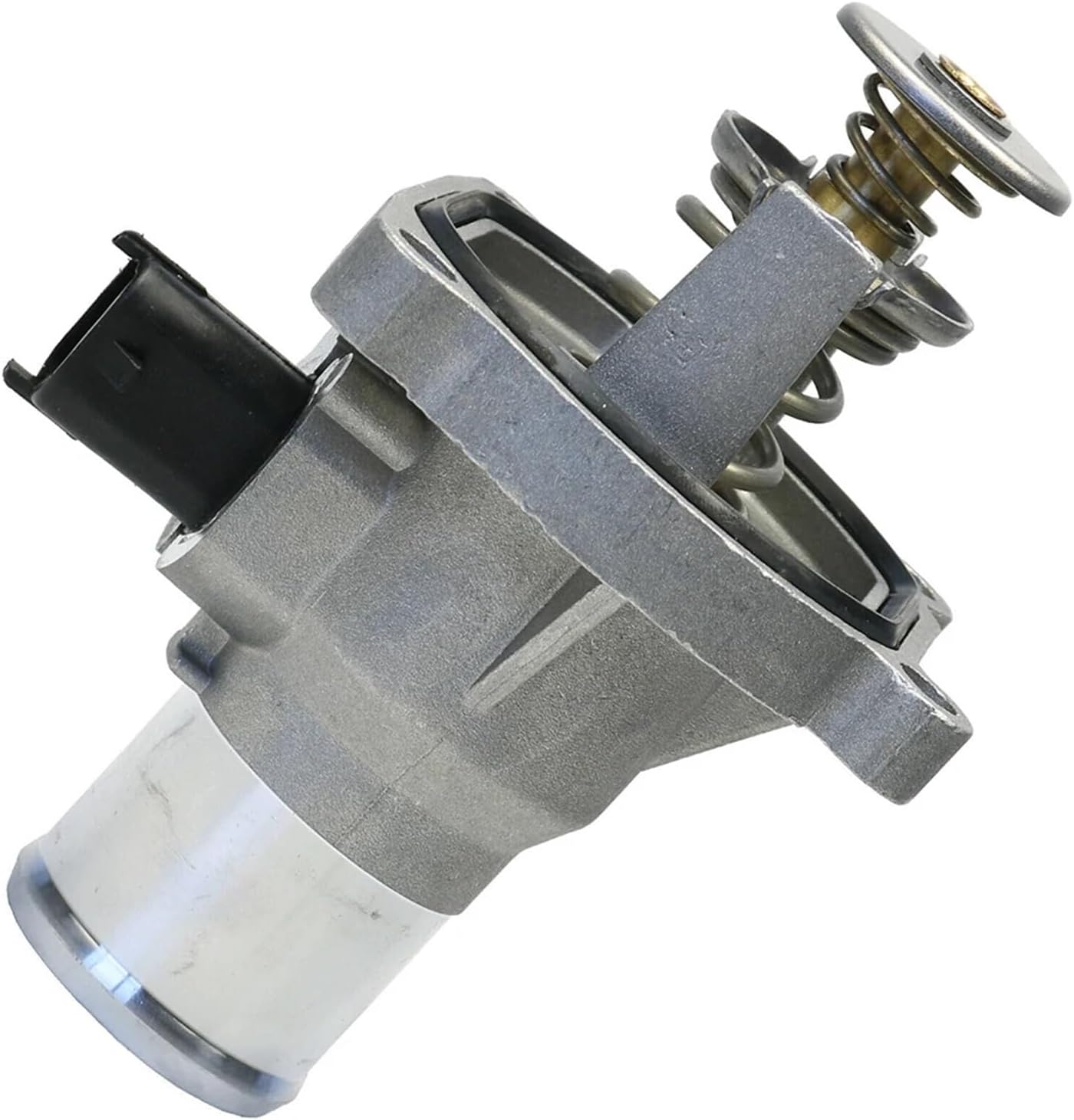 Thermostat Engine Coolant Replacement, for Car Engine Thermostats Car Engine Coolant Thermostat Housing Assembly with Sensors 96984104 55578419 55564891 25189205