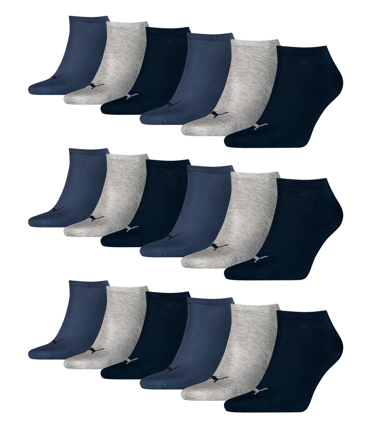 PUMA Erwachsene Sportsocke Invisible 3P