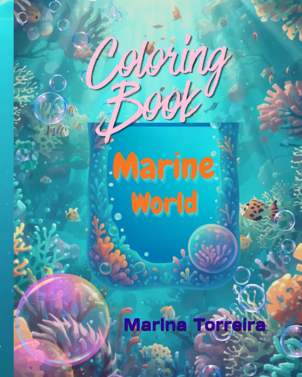 Coloring Book - Marine World (English Version)